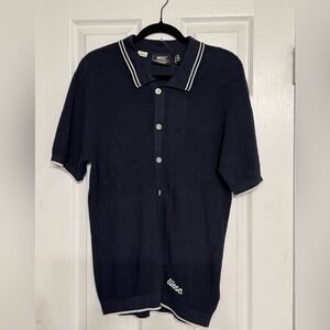 Wesc Dark Blue Polo with White Accents Men’s-M, Woman’s L